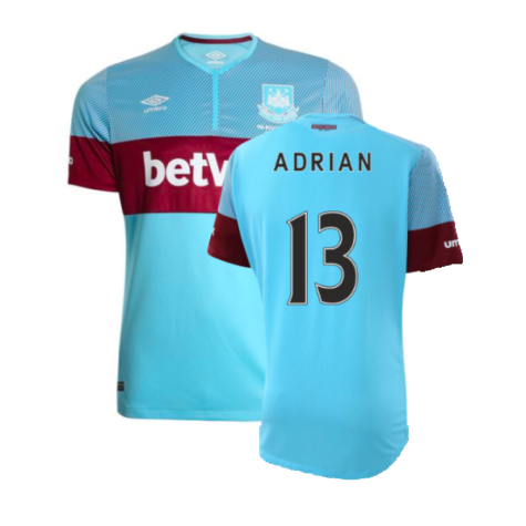 2015-2016 West Ham Away Shirt (Adrian 13)