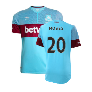 2015-2016 West Ham Away Shirt (Moses 20)