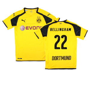 2016-2017 Borussia Dortmund International Home Shirt (Bellingham 22)