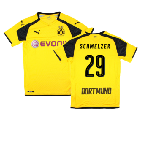 2016-2017 Borussia Dortmund International Home Shirt (Schmelzer 29)