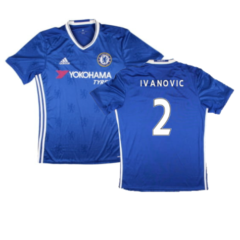 2016-2017 Chelsea Home Shirt (Ivanovic 2)