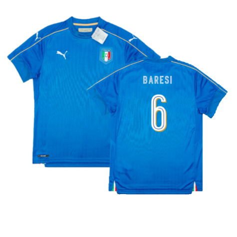 2016-2017 Italy Home Shirt (Baresi 6)