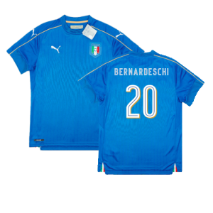 2016-2017 Italy Home Shirt (Bernardeschi 20)