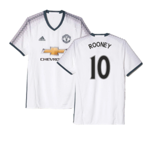 2016-2017 Man Utd Third Shirt (Rooney 10)