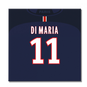 2016-2017 PSG Canvas Print (Di Maria 11)