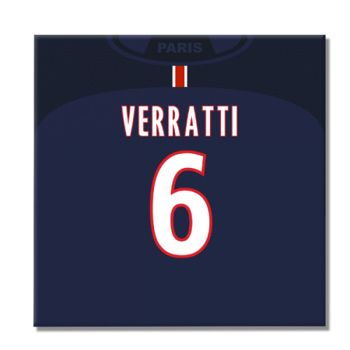 2016-2017 PSG Canvas Print (Verratti 6)