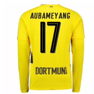 2017-2018 Borussia Dortmund Home Long Sleeve Puma Shirt