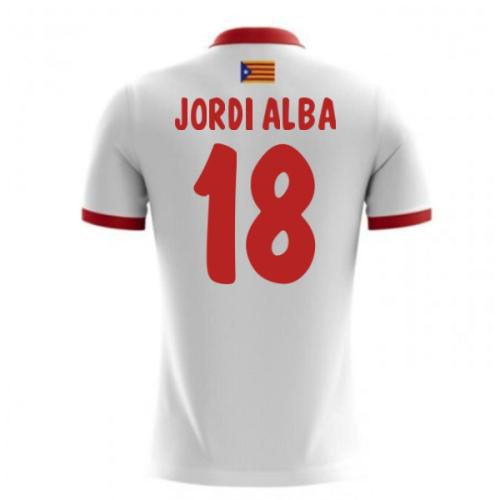 2024-2025 Catalunya Airo Away Shirt (Jordi Alba 18)