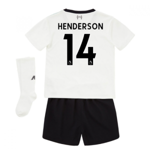 2017-18 Liverpool Away Mini Kit (Henderson 14)