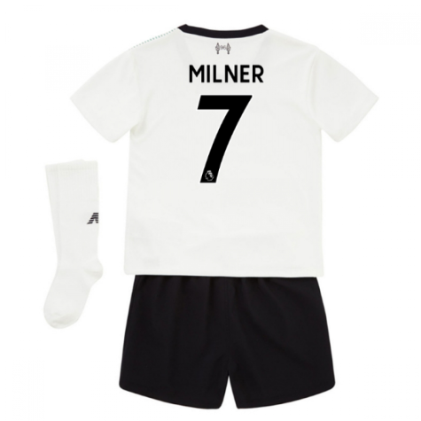 2017-18 Liverpool Away Mini Kit (Milner 7)