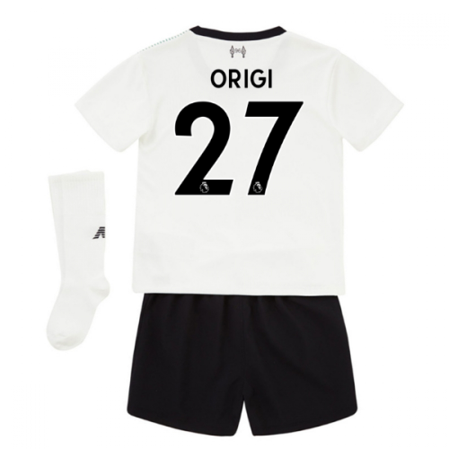 2017-18 Liverpool Away Mini Kit (Origi 27)