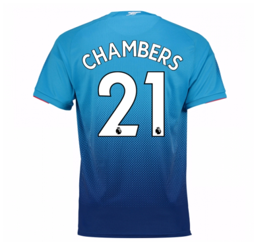 2017-2018 Arsenal Away Shirt (Chambers 21)