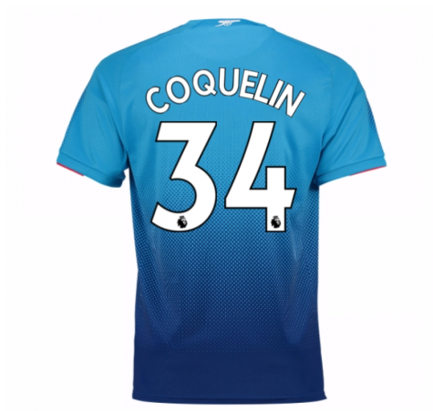 2017-2018 Arsenal Away Shirt (Coquelin 34) - Kids