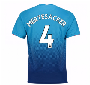 2017-2018 Arsenal Away Shirt (Mertesacker 4) - Kids