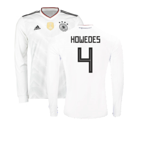 2017-2018 Germany Long Sleeve Home Shirt (Howedes 4)