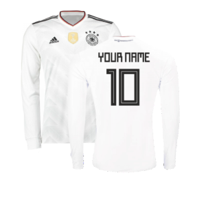 2017-2018 Germany Long Sleeve Home Shirt