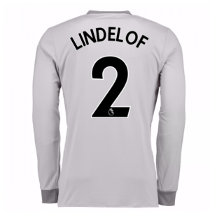 2017-2018 Man United Long Sleeve Third Shirt (Lindelof 2)