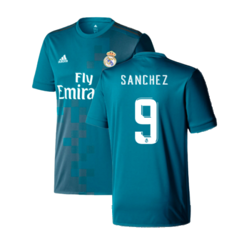 2017-2018 Real Madrid Third Shirt (Sanchez 9)