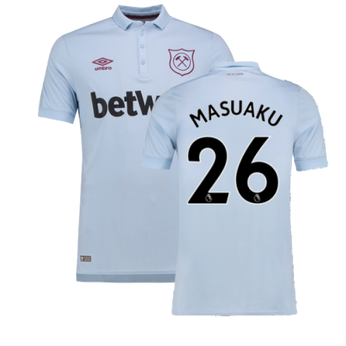 2017-2018 West Ham Third Shirt (Masuaku 26)