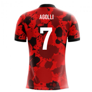 2024-2025 Albania Airo Concept Home Shirt (Agolli 7) - Kids