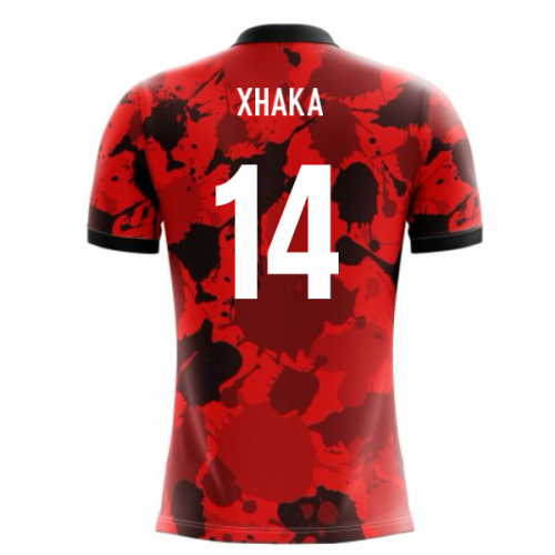 2024-2025 Albania Airo Concept Home Shirt (Xhaka 14) - Kids