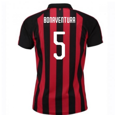 2018-2019 AC Milan Puma Home Football Shirt (Bonaventura 5)