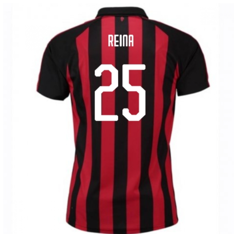 2018-2019 AC Milan Puma Home Football Shirt (Reina 25)