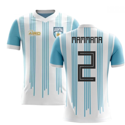 2024-2025 Argentina Home Concept Football Shirt (Mammana 2)