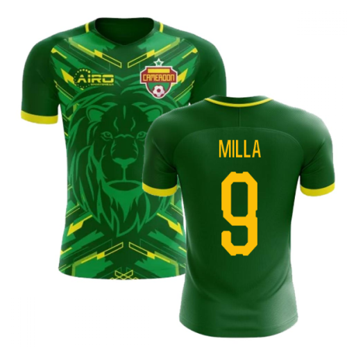 2024-2025 Cameroon Home Concept Football Shirt (Milla 9)