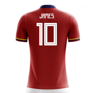 2024-2025 Colombia Away Concept Football Shirt (James 10) - Kids