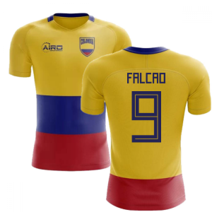 2025-2026 Colombia Flag Concept Football Shirt (Falcao 9) 2025-2026 Colombia Flag Concept Football Shirt (Falcao 9)
