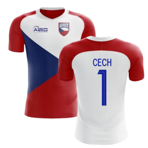 2024-2025 Czech Republic Home Concept Football Shirt (CECH 1) - Kids