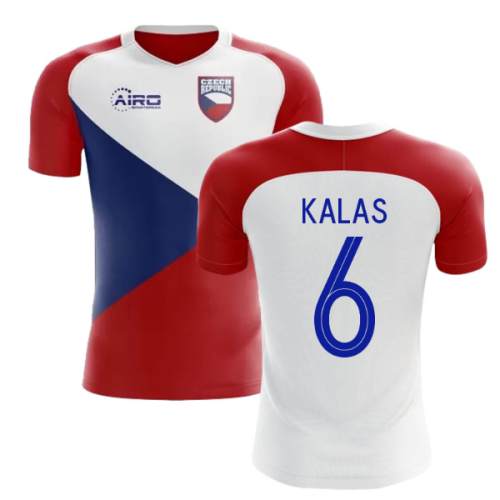 2024-2025 Czech Republic Home Concept Football Shirt (KALAS 6) - Kids