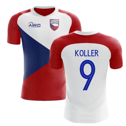 2024-2025 Czech Republic Home Concept Football Shirt (KOLLER 9) - Kids