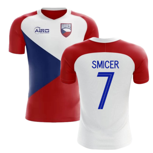 2024-2025 Czech Republic Home Concept Football Shirt (SMICER 7) - Kids