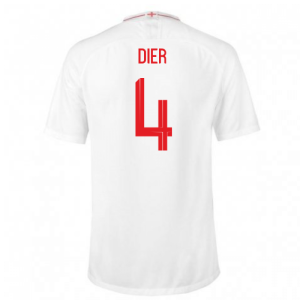 2018-2019 England Home Nike Football Shirt (Dier 4)