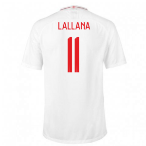 2018-2019 England Home Nike Football Shirt (Lallana 11)