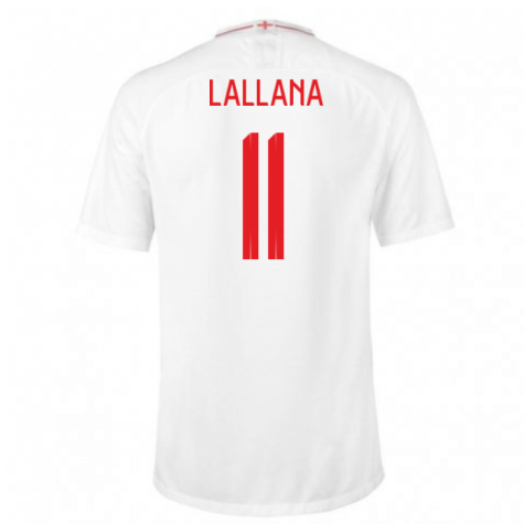 2018-2019 England Home Nike Football Shirt (Lallana 11)