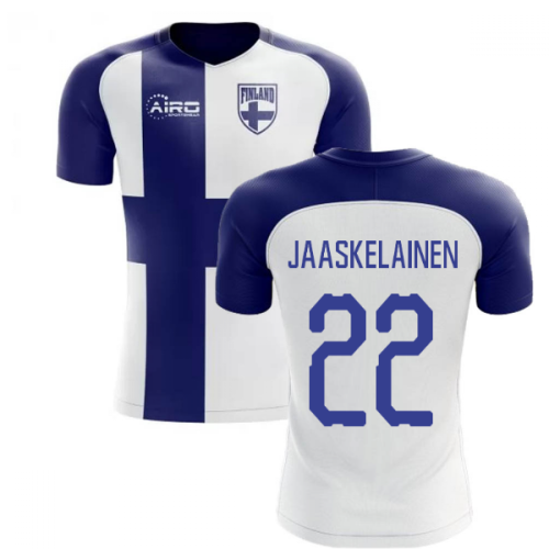 2024-2025 Finland Flag Concept Shirt (JAASKELAINEN 22)