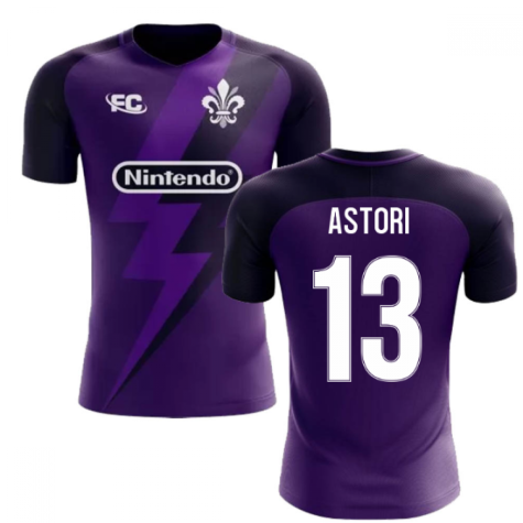 2024-2025 Fiorentina Fans Culture Home Concept Shirt (Astori 13)