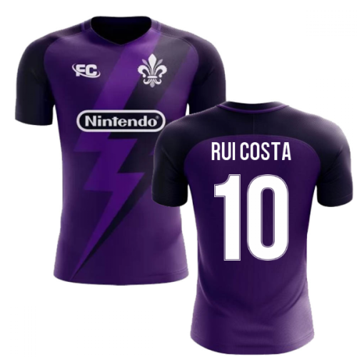 2024-2025 Fiorentina Fans Culture Home Concept Shirt (Rui Costa 10)