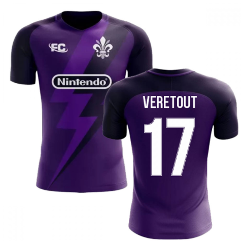 2024-2025 Fiorentina Fans Culture Home Concept Shirt (Veretout 17)