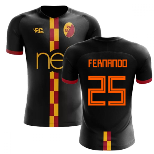 2018-2019 Galatasaray Fans Culture Away Concept Shirt (Fernando 25)