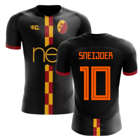 2018-2019 Galatasaray Fans Culture Away Concept Shirt (Sneijder 10) - Womens