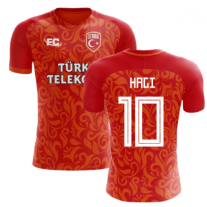 2018-2019 Galatasaray Fans Culture Home Concept Shirt (Hagi 10) - Womens