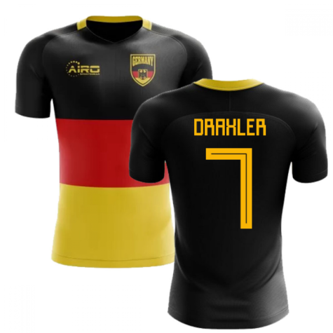 2024-2025 Germany Flag Concept Football Shirt (Draxler 7)