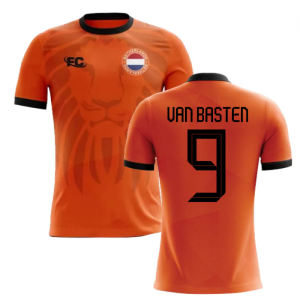 2018-2019 Holland Fans Culture Home Concept Shirt (VAN BASTEN 9) - Baby