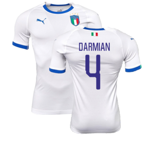 2018-2019 Italy Away evoKIT Away Shirt (Darmian 4)