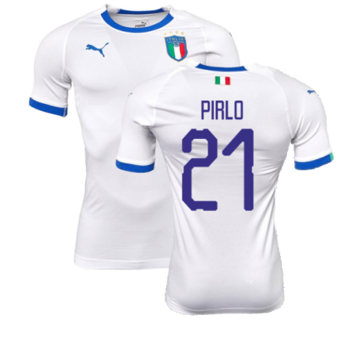 2018-2019 Italy Away evoKIT Away Shirt (Pirlo 21)