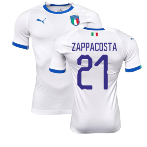 2018-2019 Italy Away evoKIT Away Shirt (Zappacosta 21)